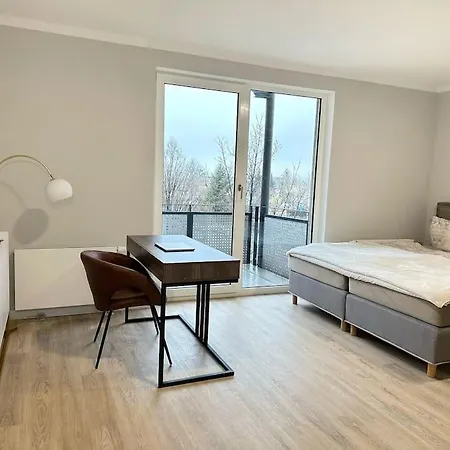 Neu & Schick: Kueche Inkl. Kaffee Apartament Drezno